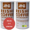 Konopný proteín Reishi BIO Ashwagandha MCT instantná káva 100g plechovka 1+1 zadarmo ANilab Tubus Ashwagandha Reishi Instantná káva ANi