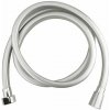 Sapho QUADROFLEX plastová sprchová hadica, hranatá, 150cm, strieborná/chróm 1208-13