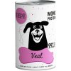 PZW PAKA ZWIERZAKA Pepe Veal Mono - vlhké krmivo pre psov - 400g