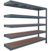 Prístavok k regálu Trestles RNC 2200x2400x600, nosnosť 4000 kg, 5 políc Farba: sivá