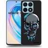 Picasee silikónový čierny obal pre Honor X8a - EARTH - Lebka 3.0