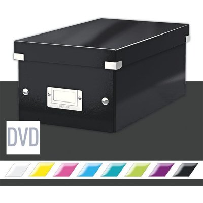 Leitz WOW Click & Store DVD 20,6 x 14,7 x 35,2 cm, čierna