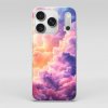 4NewCase - Kryt pre APPLE - iPhone 17 Pro - SILIKÓN - Sunset Clouds - 1013850500052