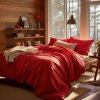 Darymex SATÉNOVÉ POSTEĽNÉ OBLIEČKY SATYNLOVE CLASSIC 180X200 CM, 2KS 70X80 CM ČERVENÁ