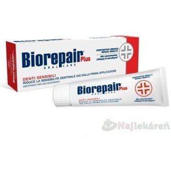 Biorepair Plus Sensitivity Control pasta pre citlivé zuby 75 ml