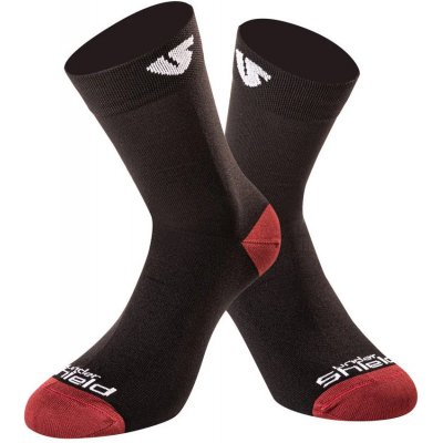 Ponožky Undershield Black-Red čierna/červená 39/42