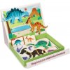 Adam Toys Magnetické Puzzle Dinosaurus