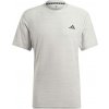 Pánske športové tričko adidas, TR-ES BASE T sivá,čierna XL