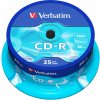 Verbatim CD-R 700MB 52x, AZO, spindle, 25ks (43432)