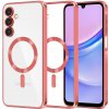 Techsuit Luxury Crystal MagSafe – puzdro na Samsung Galaxy A15 4G / A15 5G – červený