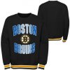 Outerstuff Dětská mikina Boston Bruins NHL Classic Blueliner Crew Neck Veľkosť: Dětské L (11 - 12 let)