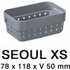 Pekda Seoul 335792 tmavosivý
