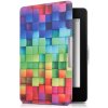 Púzdro na čítačku kníh KW Mobile - Rainbow Cubes - KW2582404 - Púzdro pre Amazon Kindle Paperwhite 1/2/3 - viacfarebné (4054304678133)