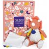 Doudou Darčeková sada - dinosaurus s dečkou 25 cm