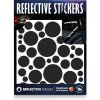 Reflective Berlin Reflective Decals Bubbles Black uni