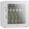 Klarstein Beersafe chladnička na nápoje so zrkadlovými sklenenými dverami | 44 x 48 cm | 85 W | 47 litrov | Biela ()