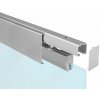 SISCO SISTEM SC - POSUVNÝ SYSTÉM 100 SILENT GLASS S 80 SP s krytom na profil Prevedenie: SC – posuvný systém 100 SILENT GLASS S pre jednokrídlové dvere 1D 2000/80 SP s krytom