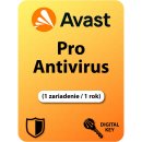 Avast Pro Antivirus 1 lic. 12 mes.