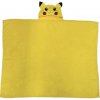 Flísová deka s kapucí Pokémon Pikachu
