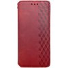 Púzdro mobilNET knižkové Samsung Galaxy S22, červené, Pattern