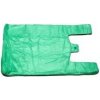 Mikroténové tašky HDPE, nosnosť 10 kg, 30+16x50 cm, zelená, 100 ks