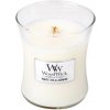 WoodWick Vonná sviečka váza White Tea & Jasmine 275 g