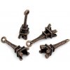 Prívesok - Eiffelova veža - 21x7 mm