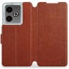 Mobiwear Flip knížkové pro Realme GT 7 - Hnědé 5907861045810