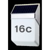 LED-POL ORO Solárne LED svietidlo 0,5W pre číslo domu ALBA