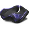 Qiqiang Ortopedický podsedák do auta a na kancelársku stoličku - ergonomický, anatomický sedák z pamäťovej peny XL2024