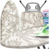 Poťah na žehliacu dosku biely 100 % bavlna 115-126x30-42 cm