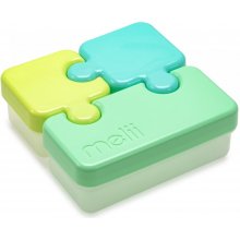 Melii Svačinový box Puzzle 850 ml zelená