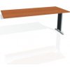 Rokovací stôl Flex, 180x75,5x80 cm, čerešňa/kov