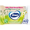 Zewa Natural Kamilla Vlhčené Toaletné Papieriky 42 ks Zewa