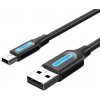 Vention COMBC Mini USB (M) to USB 2.0 (M), 0.25m, černý