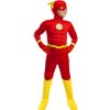 HeliumKing Detský kostým Flash Deluxe - DC Comics Veľkosť - deti: S: 100 - 104 cm