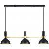 Markslöjd | Markslöjd 106971 - Luster na lanku LARRY 3xE27/60W/230V čierna/zlatá | ML0433