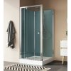SANSWISS MODUL 1200 D20T13 100 + D20F1 80 VARIANTA 4 obdĺžnikový sprchový box kompletný, profil chróm, sklo číre - 3 – do niky