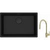 Súprava granitový drez Franke Maris 125.0697.758, kuchynská batéria Franke Eos 115.0681.244