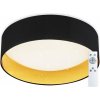 Top Light | Top Light - LED Stmievateľné stropné svietidlo LED/24W/230V+ diaľkové ovládanie čierna | TP1658