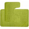 Kúpeľňové predložky set 2 kusov Esme zelené EMI