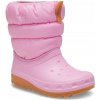 Detské zateplené zimné snehové topánky Crocs Classic Neo Puff Boot 19-20