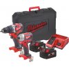 MILWAUKEE 4933464718 M18 CBLPP2B-502C M18™ KOMPAKTNÝ SET NÁRADIA S BEZUHLÍKOVÝM MOTOROM