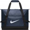 Futbalová taška Nike ACADEMY TEAM M DUFF tmavo modrá,čierna,biela
