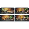Dinosaurí svet – set figúrok dinosaurov, 4 druhy