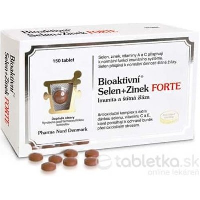 Bio-SELEN+ZINOK FORTE 100 μg selénu 60 ks