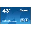 43'' iiyama LH4375UHS-B1AG: IPS, 4K UHD, Android, 24/7 LH4375UHS-B1AG