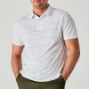 Pánska polokošeľa Callaway Golf SS LOGO JACQUARD POLO BRIGHT WHITE M
