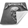 Sablio Deka pre bábätko METALLICA Lebka Sivá - 90x120 cm