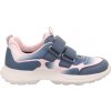 Detské topánky Superfit Rush Blue Rose Veľkosť topánok (EU): 23 / Farba: modrá/ružová